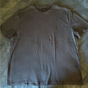 Men's Blue Patterned T-Shirt